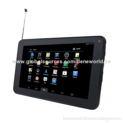 Hot 7-inch Tablet PC with a23 dual-core, ISDB-T function